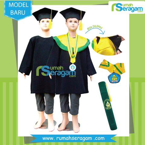 Baju Wisuda Beserta Kelengkapannya | Rumah Seragam - Solusi Seragam