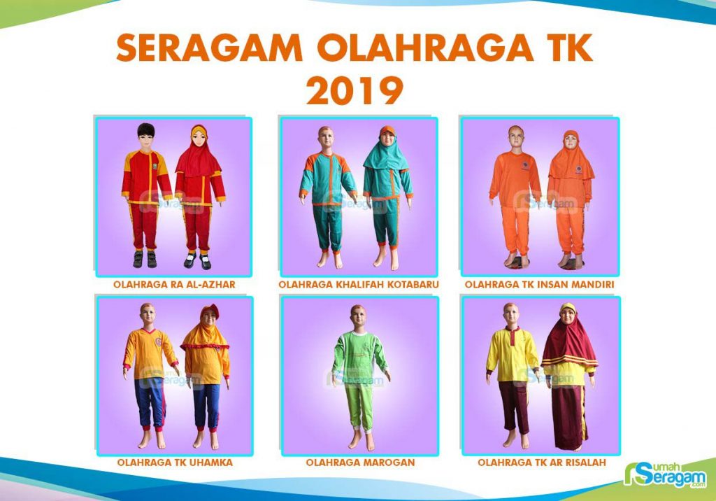 Jual Seragam Olahraga TK