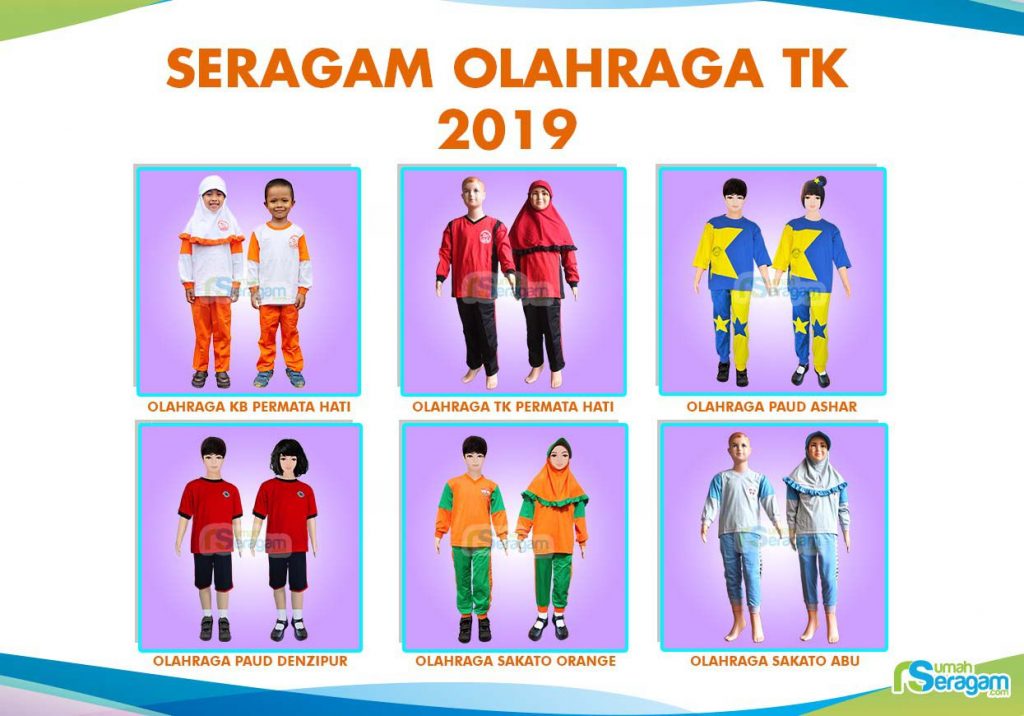 Seragam Olahraga TK