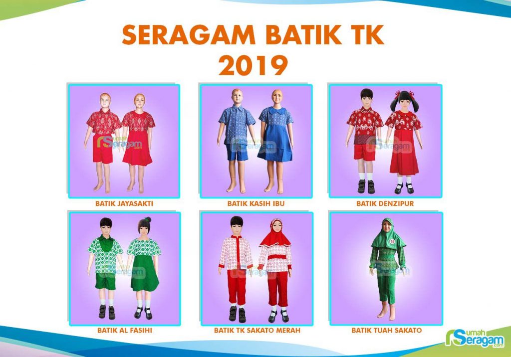  Model  Baju  Seragam Anak  TK  2021 Rumah Seragam