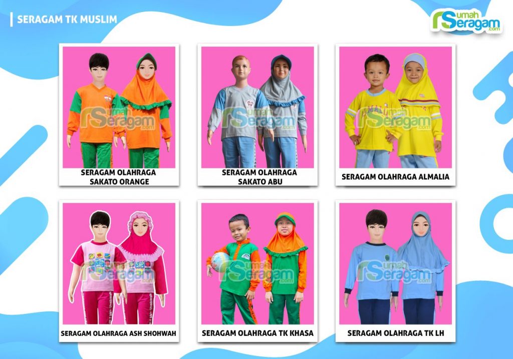 Model Seragam TK Muslim
