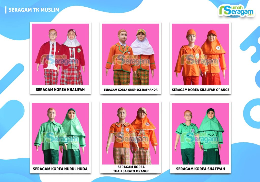 Model Seragam TK Korea Muslim