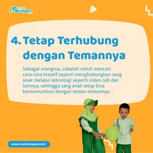Tetap Terhubung dengan Temannya