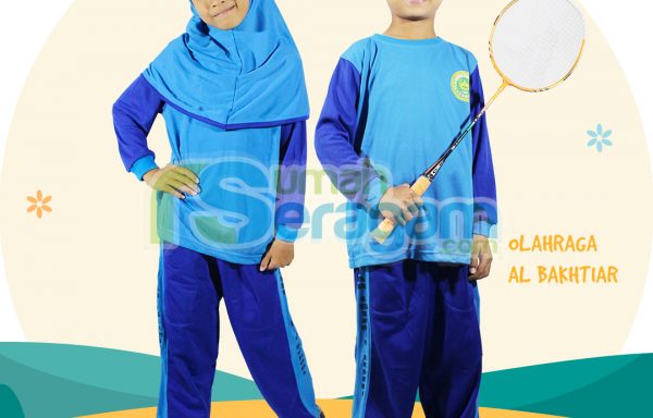 Seragam Olahraga TK Muslim Al Bakhtiar