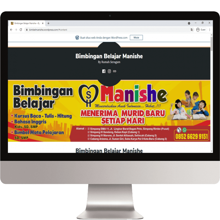 web manishe